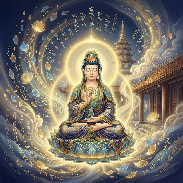 Bồ Tát Quán Tự Tại thuyết pháp Bát Nhã Tâm Kinh – trí tuệ Tánh Không