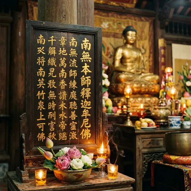 Tượng Đức Phật thiền định – lời Phật dạy về cuộc sống