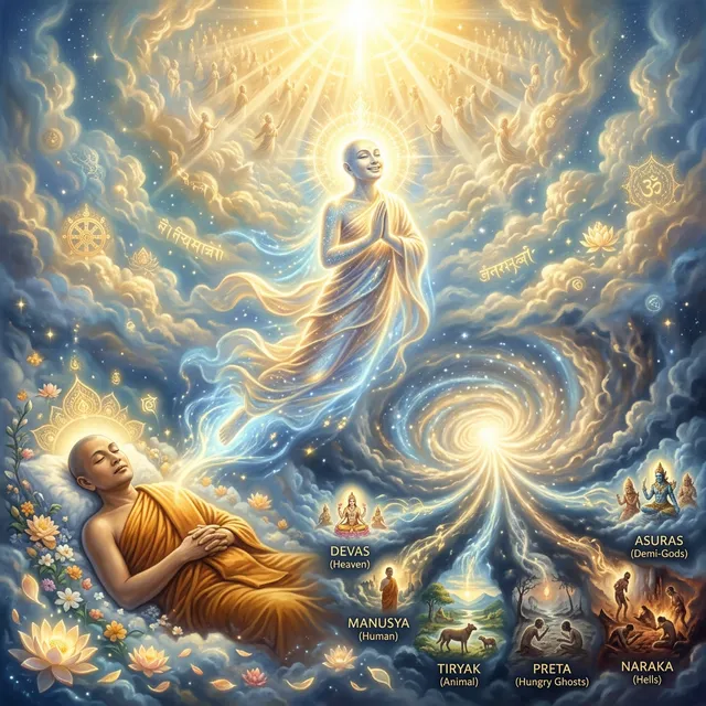 Bánh xe luân hồi lục đạo – sau khi chết đi về đâu